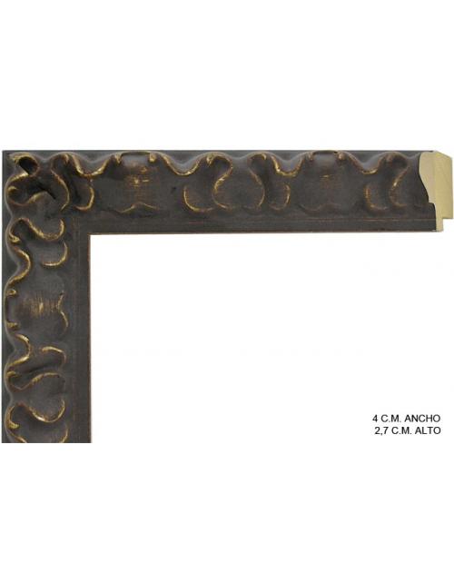 Marco a medida wengué barroco