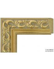 Moldura color dorado barroca