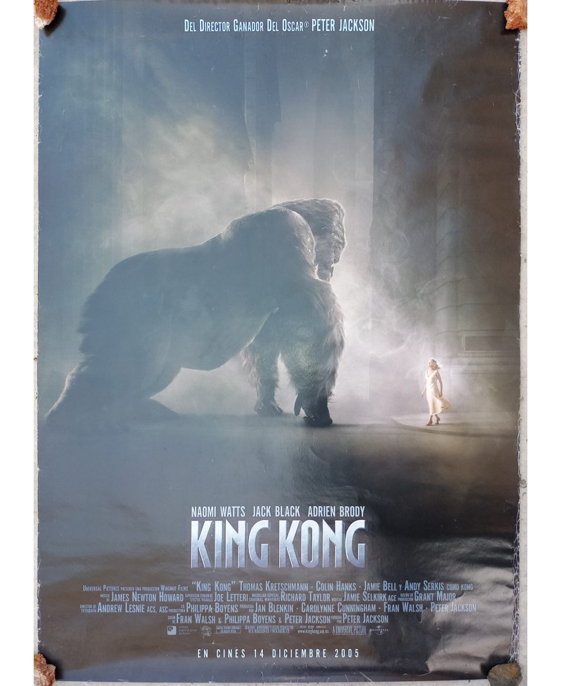 Cartel de cine KIng kong