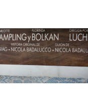 Cartel de cine. La Caída de los Dioses