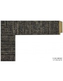 Moldura grabada color wengue