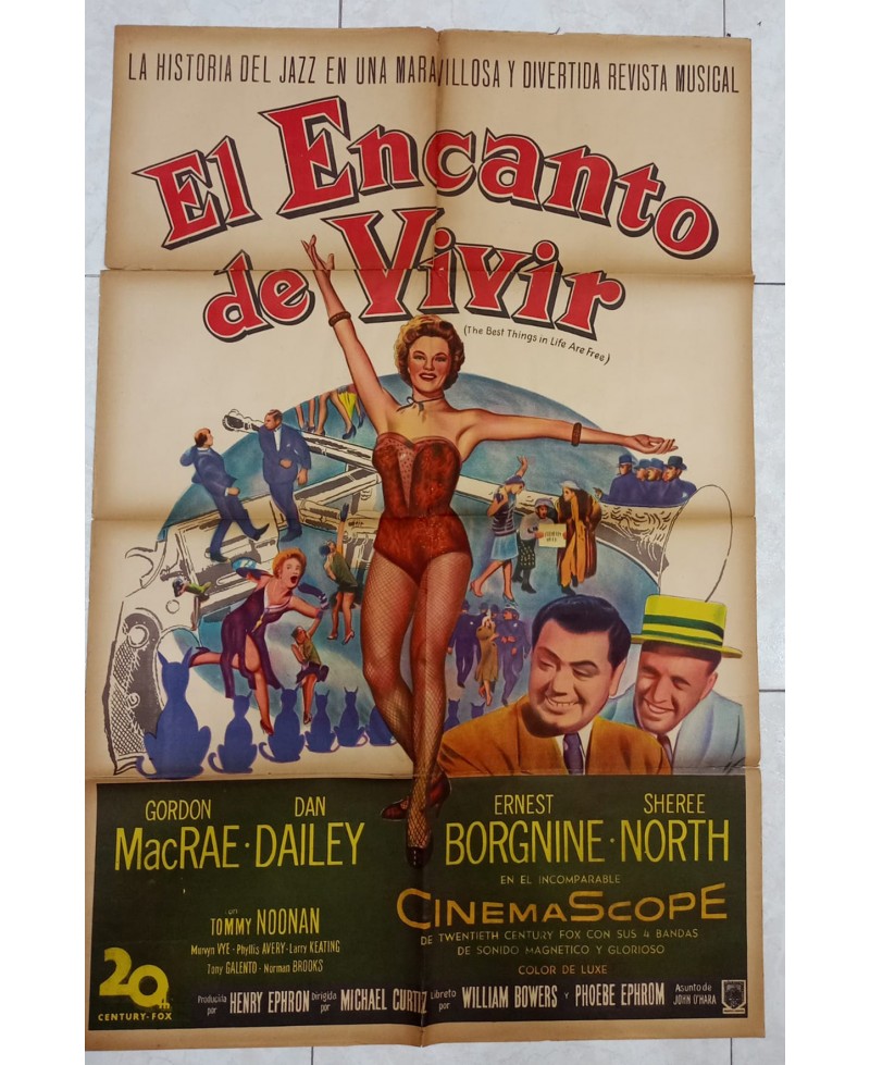 Cartel de cine El Encanto de Vivir