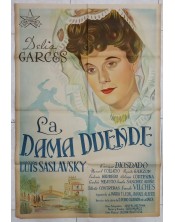 Cartel de cine original- La dama Duende-