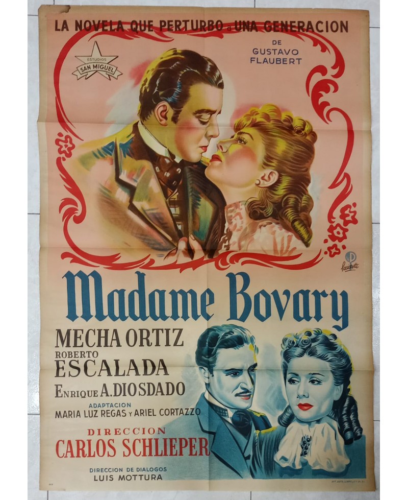 Cartel de cine Madame Bovary