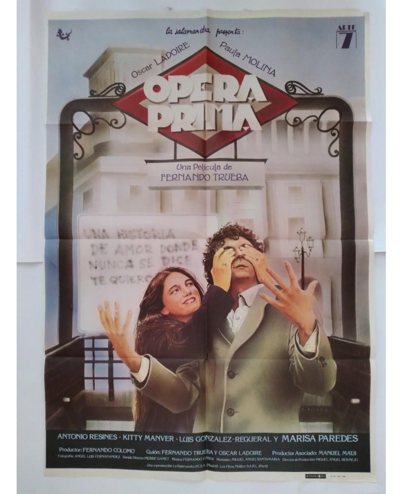 Cartel cine -Opera Prima