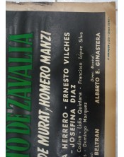 Cártel de cine- Rosa De América.