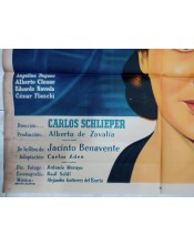 Cartel de cine- La Honra de los Hombres-