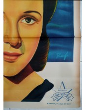 Cartel de cine- La Honra de los Hombres-