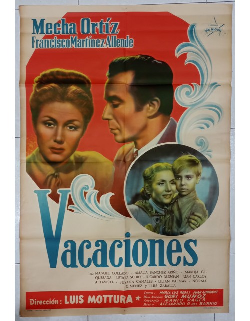 Cartel de cine - Vacaciones-