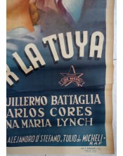 Cartel de cine de la película- Mi vida por la tuya-