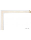 Marco a medida color crema-