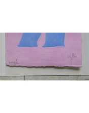 Grabado de juan Ripollés flautista