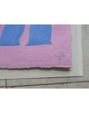 Grabado de juan Ripollés flautista