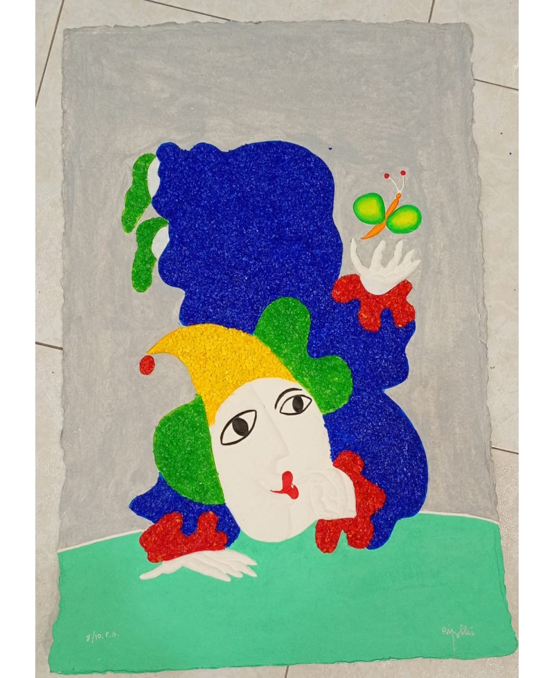 Título de la obra: El Arlequín Equilibrista