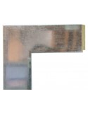 Marco a Medida | Moldura Madera Plata Lisa Moderna (6,9 cm)