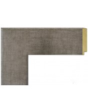 Moldura plata oscura