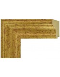 Marco a Medida de Madera Acabado Oro Envejecido Clásico – 7.1 cm