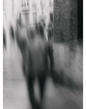 Fotografía Onírica Urbana Blanco y Negro | Arte Moderno 90x77cm