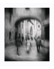 Fotografía Onírica Urbana Blanco y Negro | Arte Moderno 90x77cm