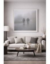 Paseo Brumoso: Escena de Niebla Urbana