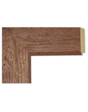 Marco a medida color nogal