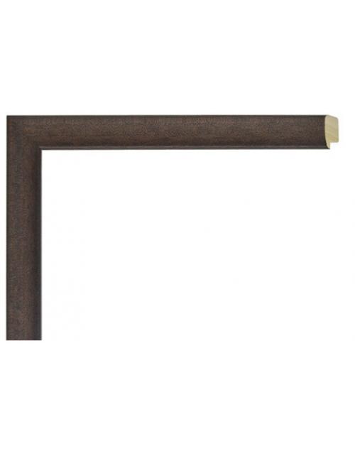 Marco a Medida de Madera Nogal - Moldura Lisa 2,3 cm