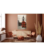 Cuadro Pintado a Mano | Pintura Figurativa Londres en Acrílico