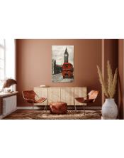 Cuadro Pintado a Mano | Pintura Figurativa Londres en Acrílico