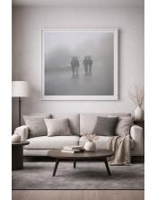 Paseo Brumoso: Escena de Niebla Urbana