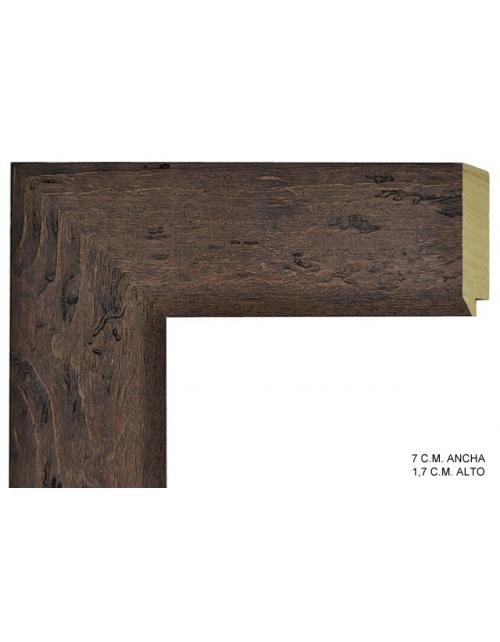 Moldura color wengué