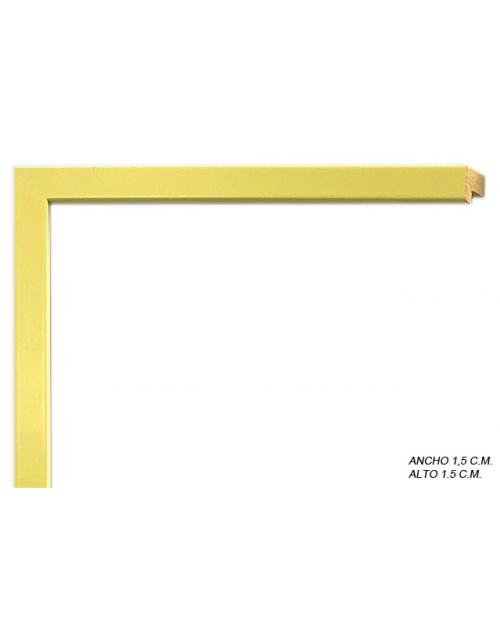 Marco a medida color amarillo