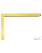 Marco a medida color amarillo