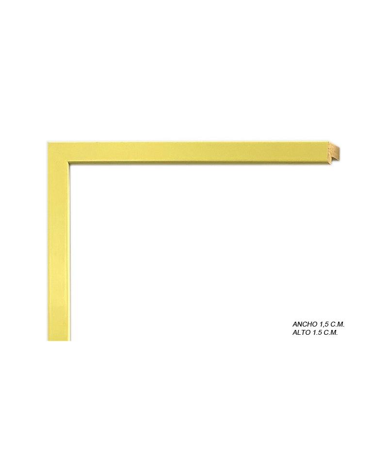 Marco a medida color amarillo