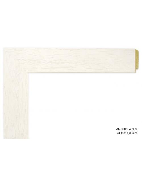 Marco a medida blanco liso