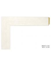 Marco a medida blanco liso