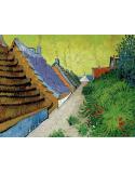 Lámina Rue du village Arles por Vincent van Gogh