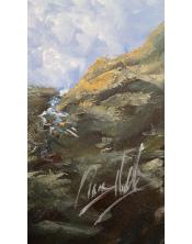 Cuadro pintado al oleo de temas marinas