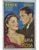 Cartel Original de Cine "María Rosa" (1946) - Época Dorada Argentina