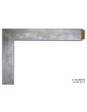 Marco a medida plata lisa