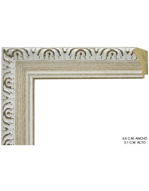 Marco a medida blanco roto