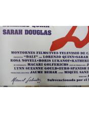  Cartel de cine de la pelicula Dali