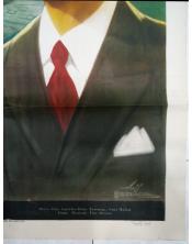 Cartel Original Argentino de 1950 "La Barra de la Esquina"