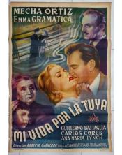 Cartel de cine de la película- Mi vida por la tuya-