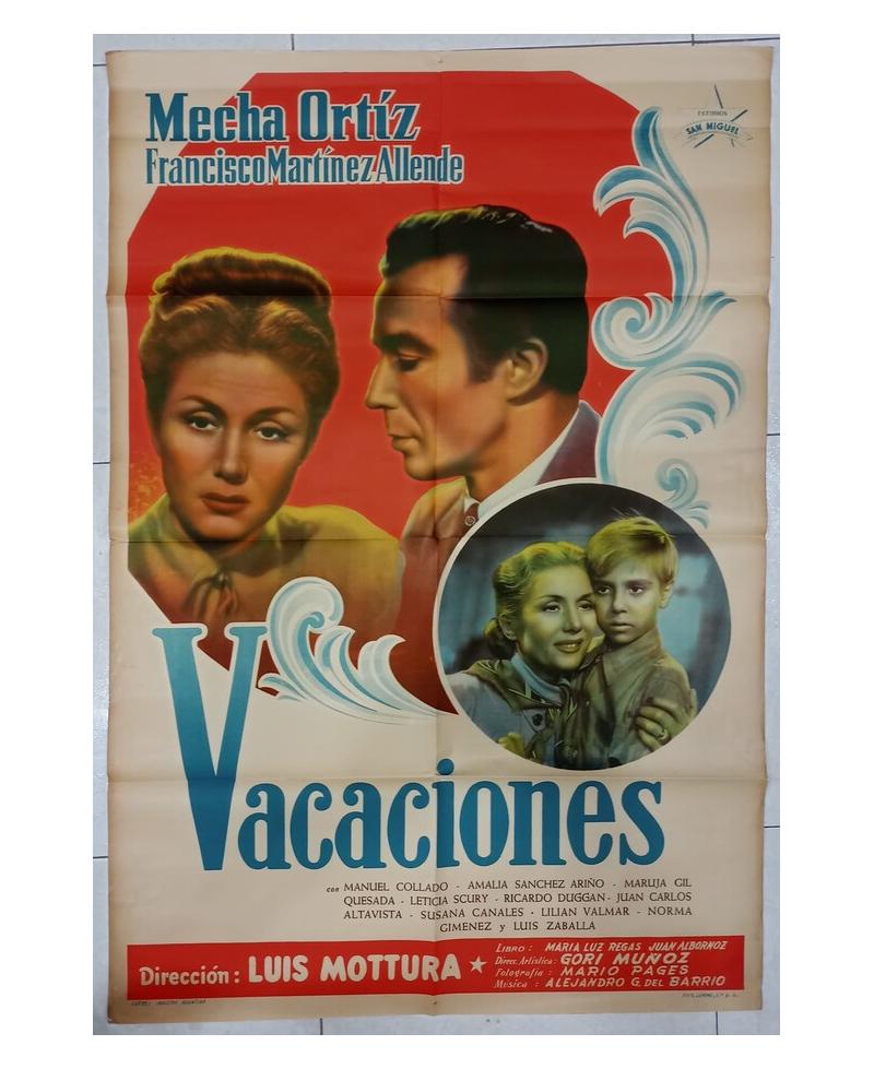 Cartel de cine - Vacaciones-