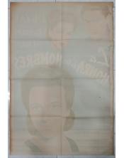 Cartel de cine- La Honra de los Hombres-