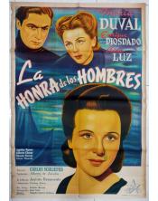 Cartel de cine- La Honra de los Hombres-