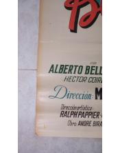 Cartel de cine antiguo. Besos Perdidos- 2 - 1945