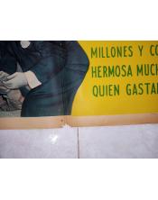 Cartel de cine original. Atrapado