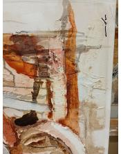 Cuadro Pintado a Mano | Pintura Abstracta Texturizada en Acrílico