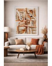 Cuadro Pintado a Mano | Pintura Abstracta Texturizada en Acrílico